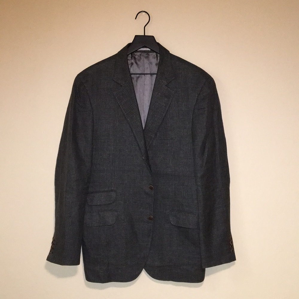 Brunello Cucinelli Linen Wool Silk Blazer